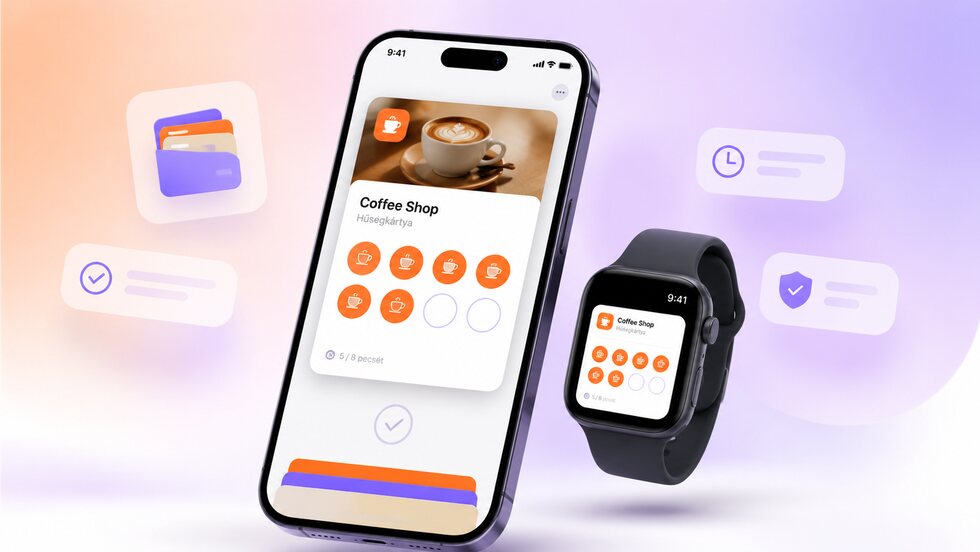 Digital loyalty card in Apple Wallet and Google Wallet
