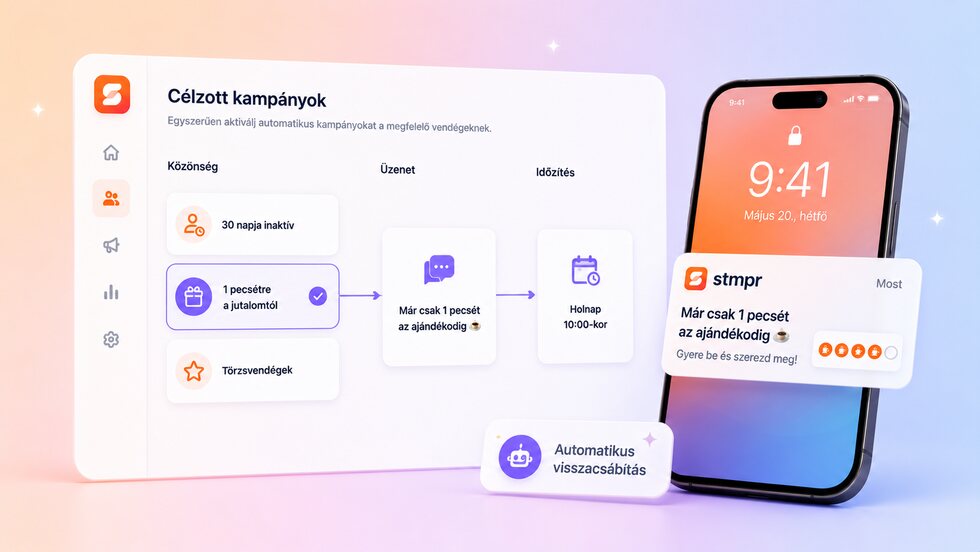 Targeted loyalty campaign for selected customer groups