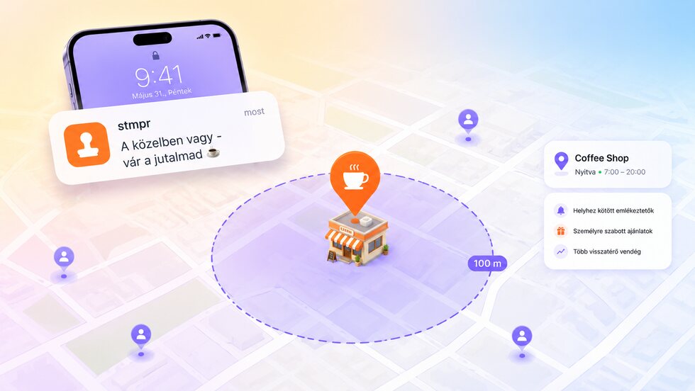 Location-based Wallet reminder for a digital loyalty card